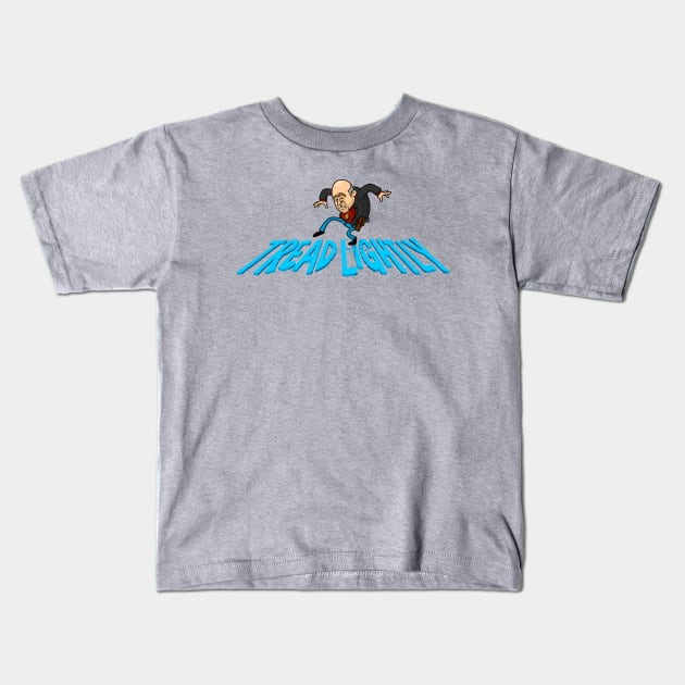 Tread Lightly Kids T-Shirt by jonnyetc